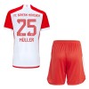 Conjunto (Camiseta+Pantalón Corto) FC Bayern de Múnich Thomas Muller 25 Primera Equipación 23-24 - Niño